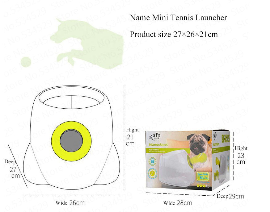 Lanceur Automatique Interactif - Stimule & Amuse Votre Chien