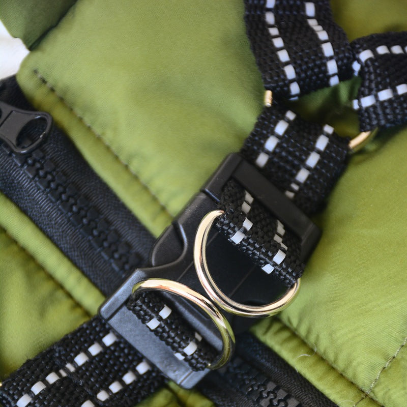 Manteau à capuche chaud et confortable pour petit chien