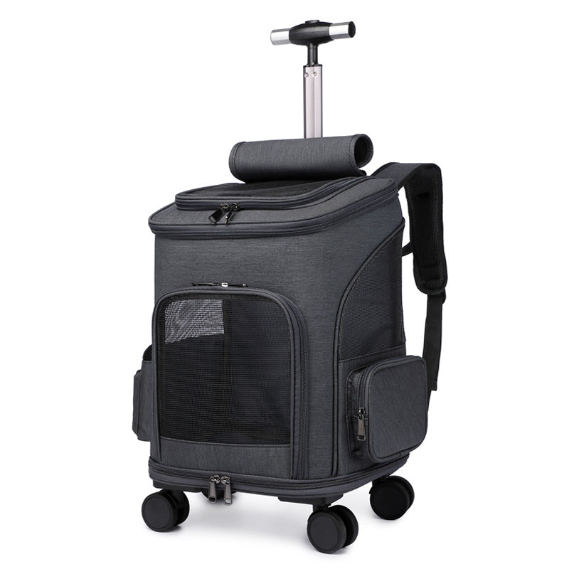 Sac de Transport 2 - en - 1 avec Trolley - Confort & Mobilité