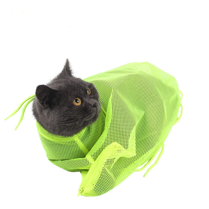 Sac de toilettage pour chat ajustable multifonctionnel