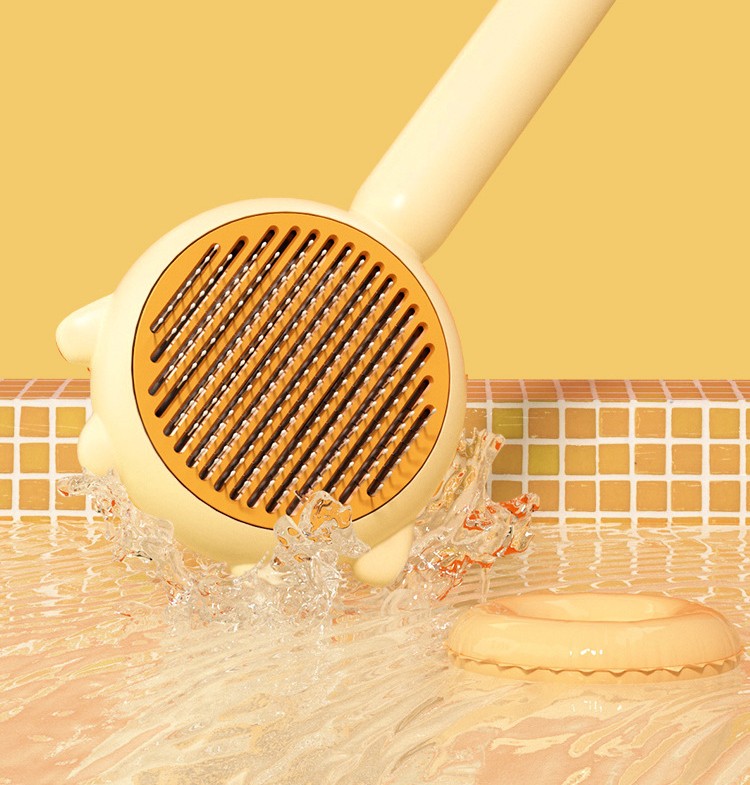 Brosse de Toiletage 2-en-1 - Anti-Poils & Massage apaisant
