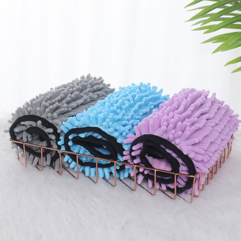 Serviette de Bain pour Chien & Chat - Microfibre Séchage Express