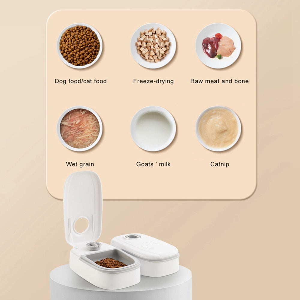 Distributeur Automatique Intelligent - Repas Programmés pour Chien & Chat