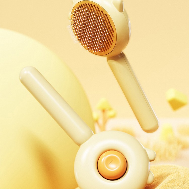 Brosse de Toiletage 2-en-1 - Anti-Poils & Massage apaisant