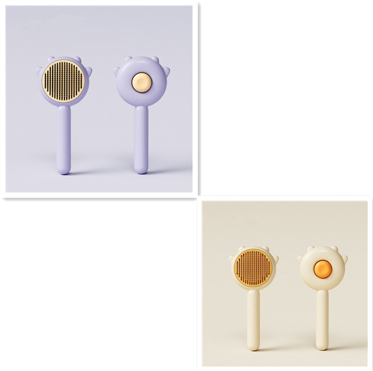 Brosse de Toiletage 2-en-1 - Anti-Poils & Massage apaisant