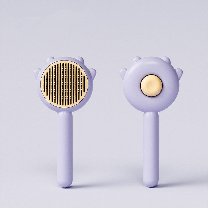 Brosse de Toiletage 2-en-1 - Anti-Poils & Massage apaisant