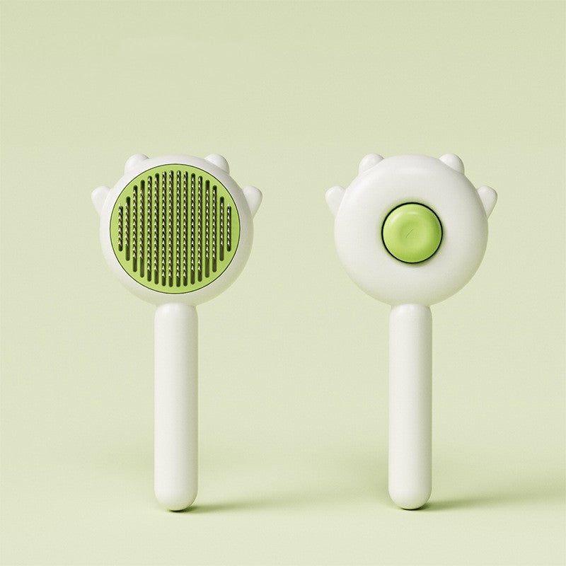 Brosse de Toiletage 2-en-1 - Anti-Poils & Massage apaisant