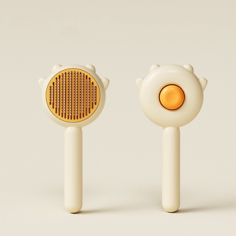 Brosse de Toiletage 2-en-1 - Anti-Poils & Massage apaisant