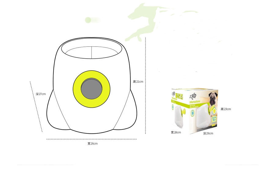 Lanceur Automatique Interactif - Stimule & Amuse Votre Chien