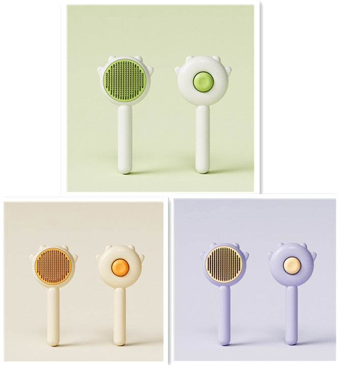 Brosse de Toiletage 2-en-1 - Anti-Poils & Massage apaisant