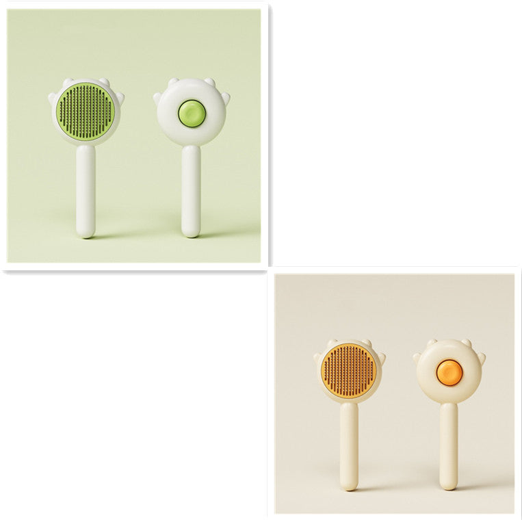 Brosse de Toiletage 2-en-1 - Anti-Poils & Massage apaisant