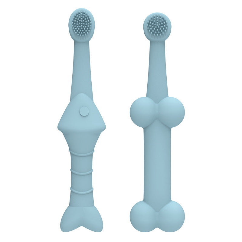 Brosse à dent en silicone pour chien
