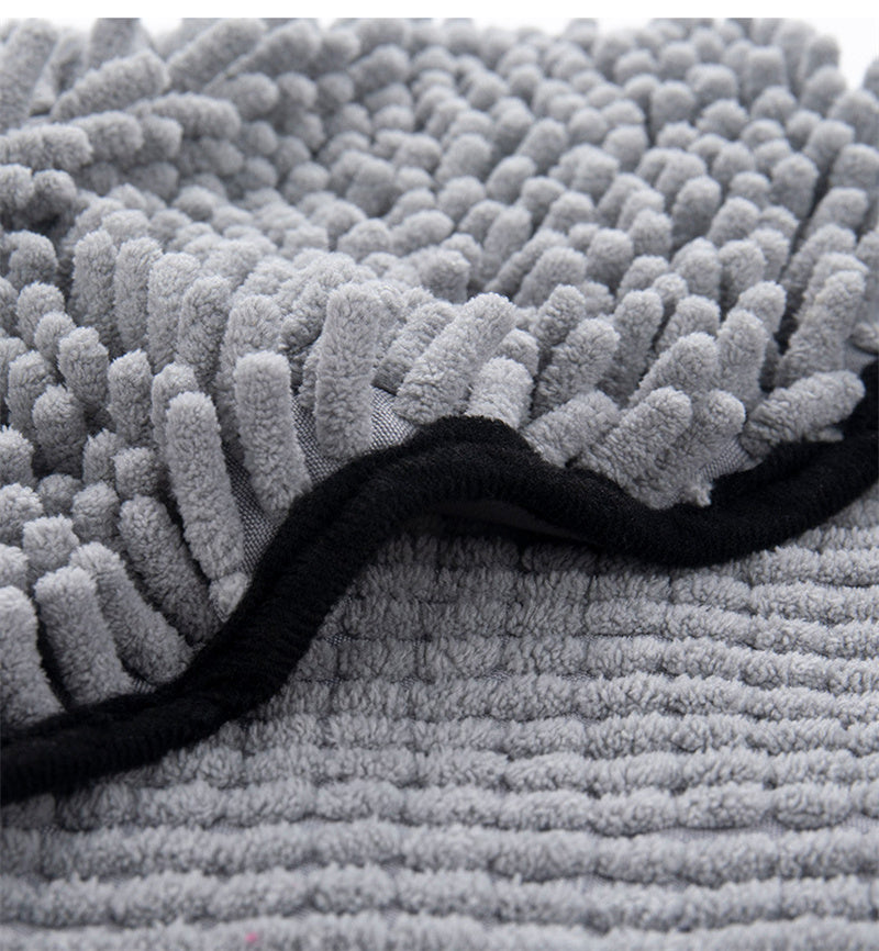 Serviette de Bain pour Chien & Chat - Microfibre Séchage Express