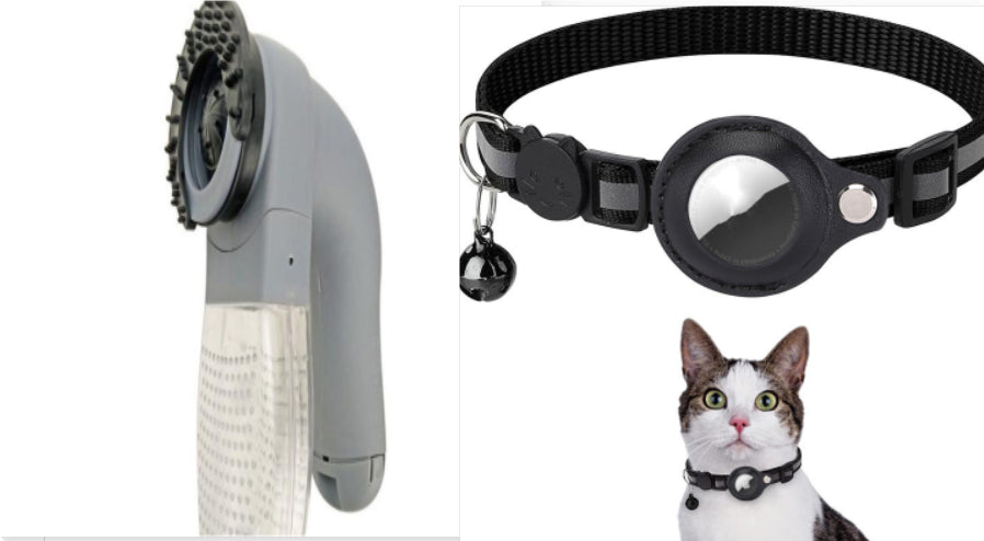 Collier Réfléchissant avec Support AirTag intégré - Sécurité Maximale