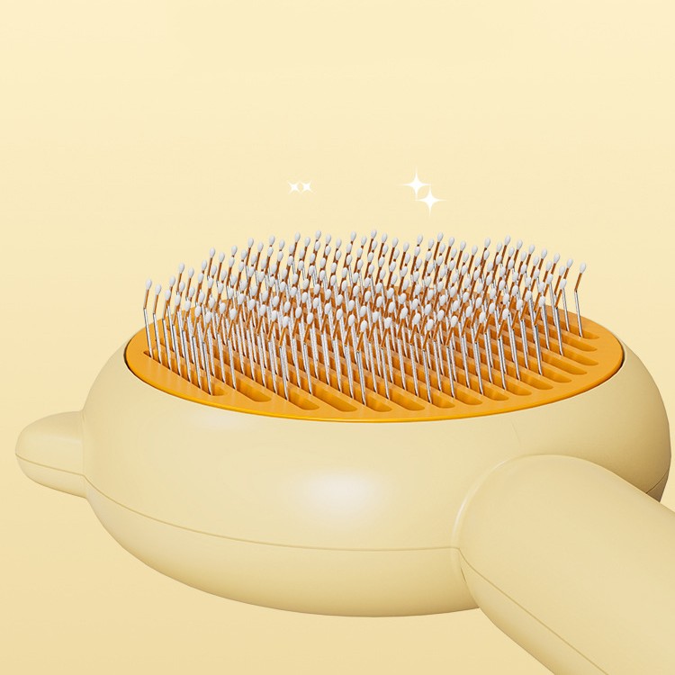 Brosse de Toiletage 2-en-1 - Anti-Poils & Massage apaisant